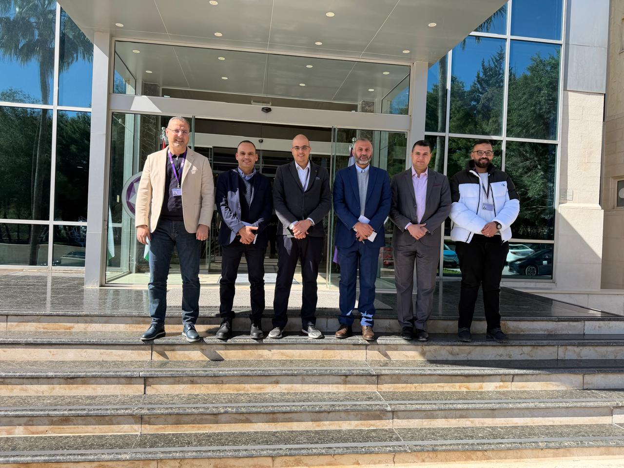 زيارة وفد من جامعة اليرموك إلى الجمعية العلمية الملكية وبحث سبل التعاون المشترك